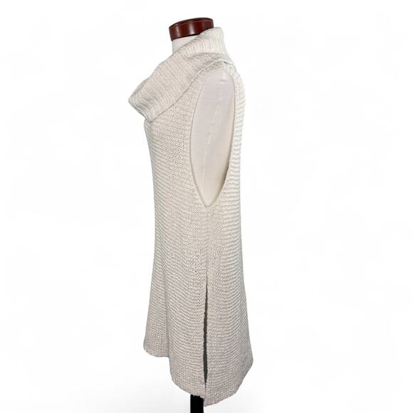 Free People Knit Sweater Tunic Dress S Boho Cozycore Minimalist Fall Layering - Picture 5 of 12